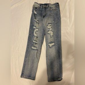 brand new rue 21 mom jeans!! size 8!!